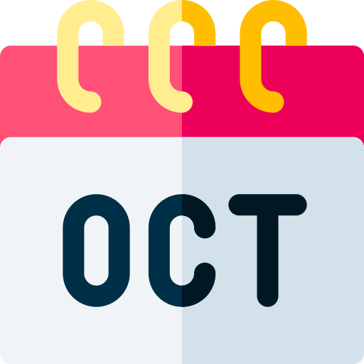 oktober Basic Rounded Flat icoon