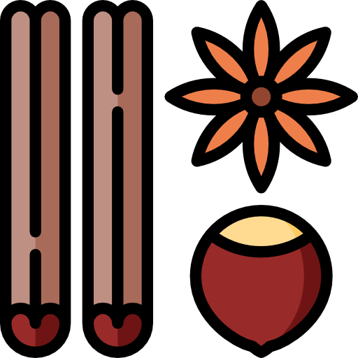 Spices Special Lineal color icon