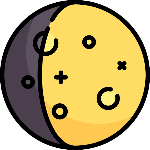 Moon Special Lineal color icon