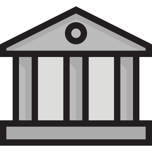 은행 All-inclusive Lineal color icon
