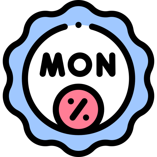 Cyber monday Detailed Rounded Lineal color icon