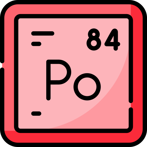 polonium Special Lineal color Icône