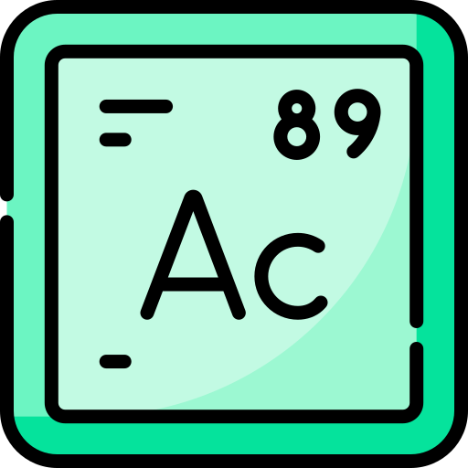actinium Special Lineal color Icône
