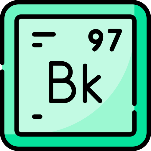 berkélium Special Lineal color Icône