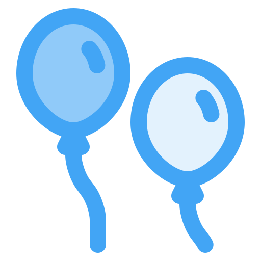 Balloons Generic Blue icon