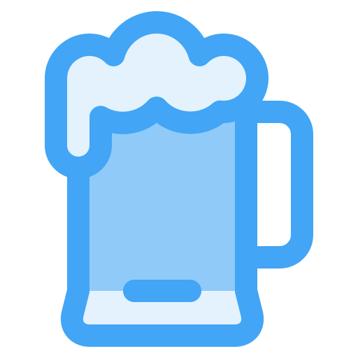 bière Generic Blue Icône