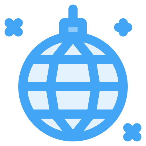 Disco ball Generic Blue icon