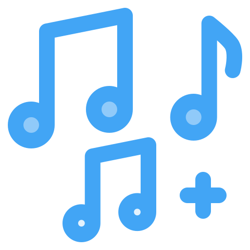 Music Generic Blue icon