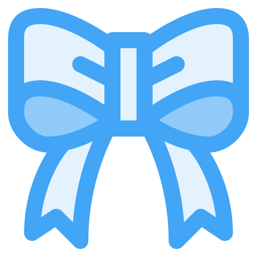 Ribbon Generic Blue icon