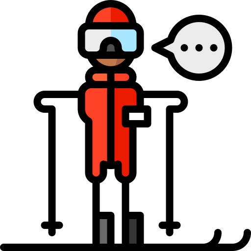 스키 Puppet Characters Lineal Color icon