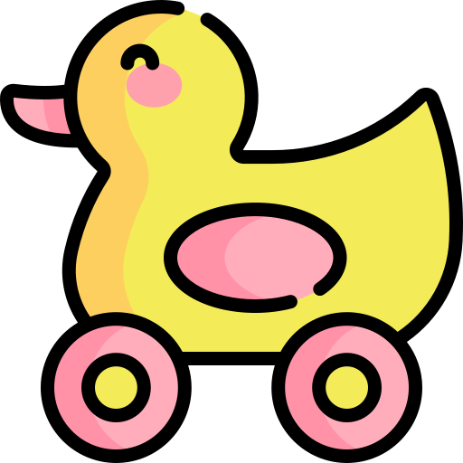 Duck Kawaii Lineal color icon