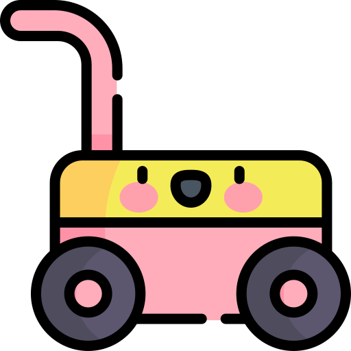 wagen Kawaii Lineal color icon