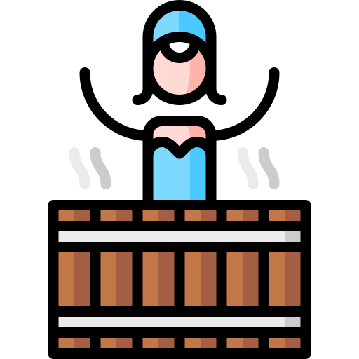 whirlpool Puppet Characters Lineal Color icon