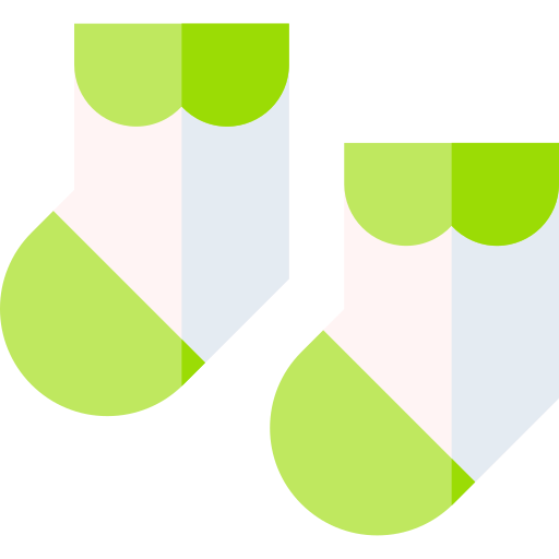 sokken Basic Straight Flat icoon