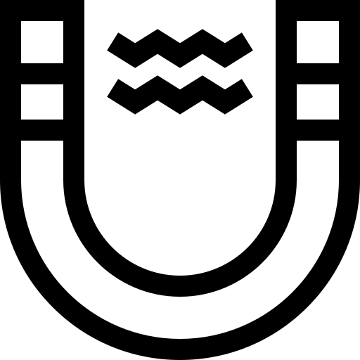 Magnetotherapy Basic Straight Lineal icon