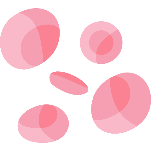 Red blood cells Generic Flat icon