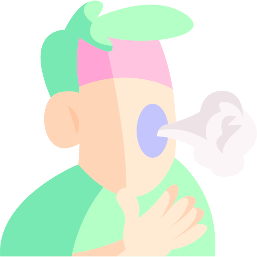 Difficulty breathing Generic Flat icon