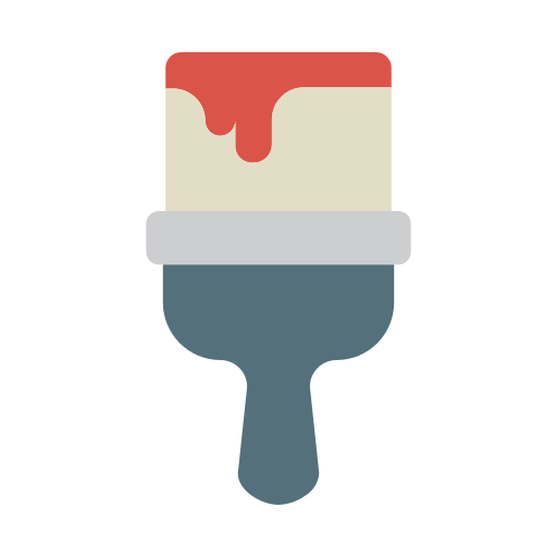 Paint brush Dinosoft Flat icon