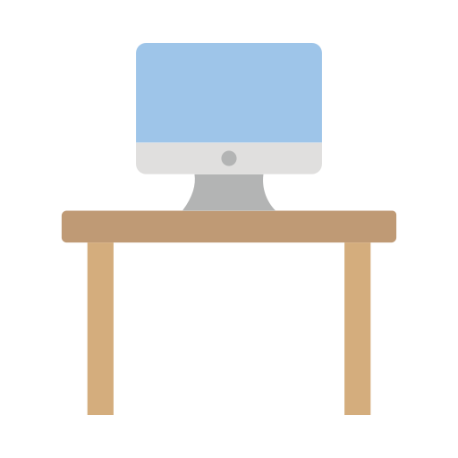 mesa de oficina Dinosoft Flat icono