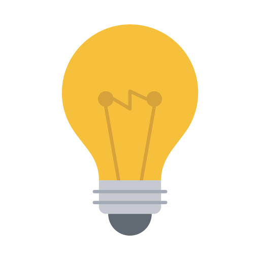 Light bulb Dinosoft Flat icon