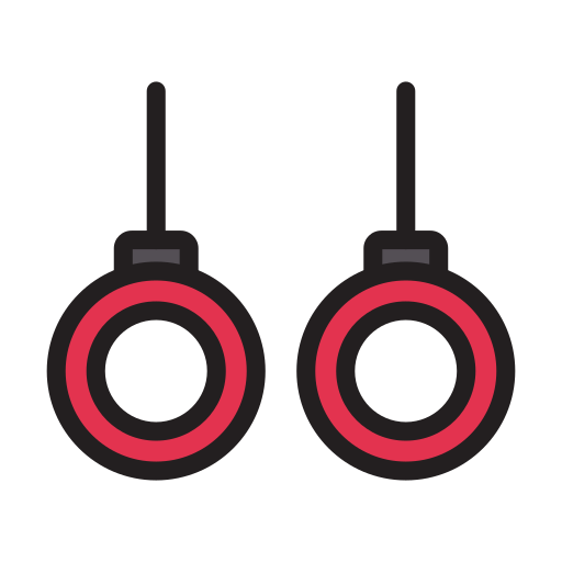 Ring Vector Stall Lineal Color icon