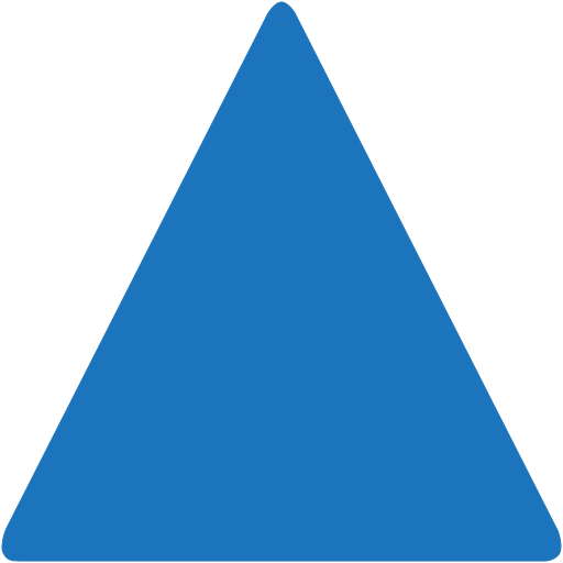 上矢印 Generic Blue icon