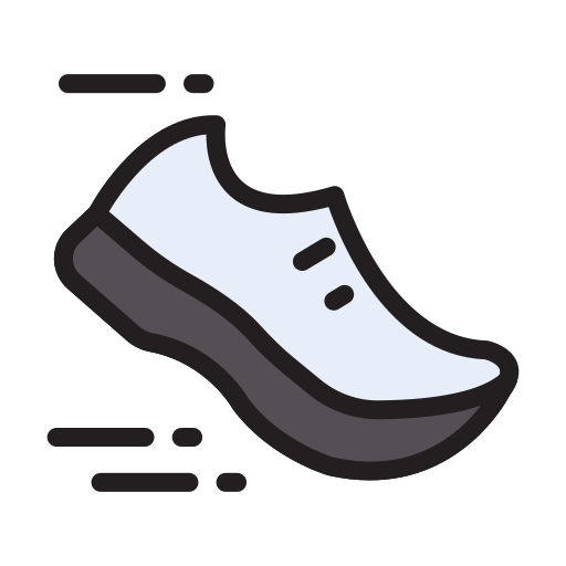 laufschuh Vector Stall Lineal Color icon