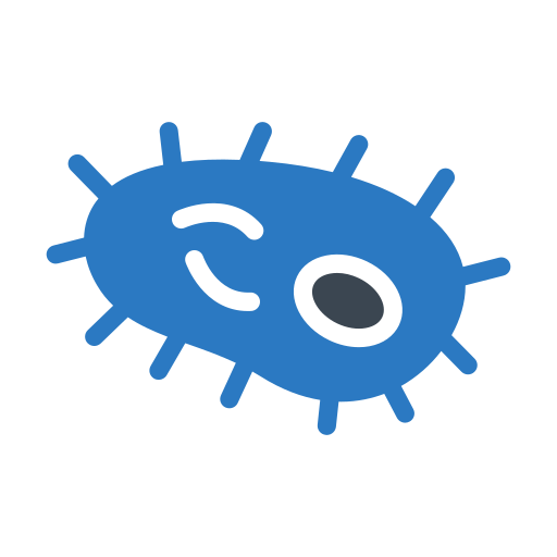 virus Generic Blue icono