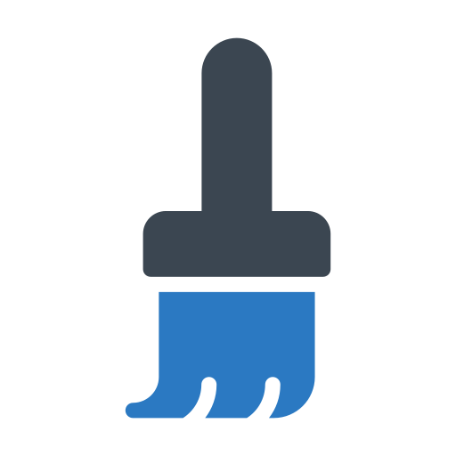 ペイントブラシ Generic Blue icon
