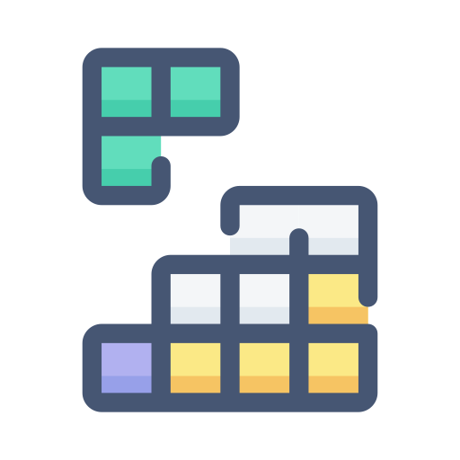 tetris Generic Outline Color ikona