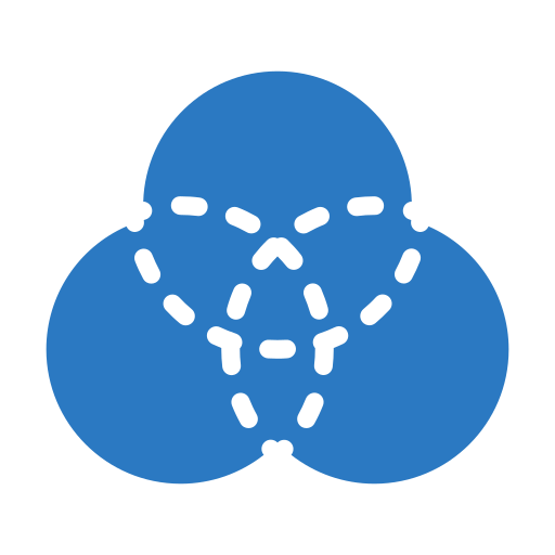 kleur cirkels Generic Blue icoon