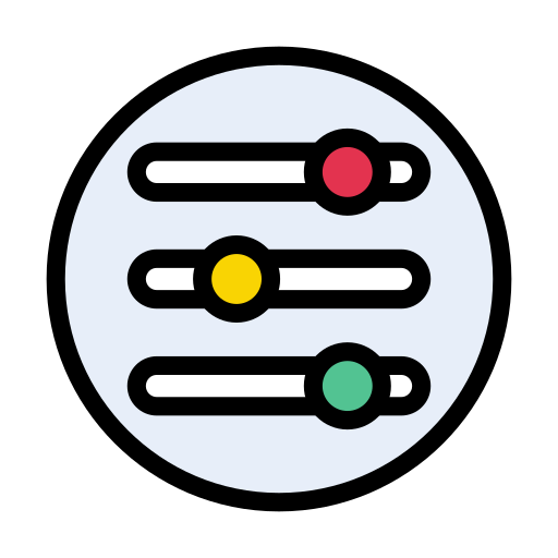 사운드 편집 Vector Stall Lineal Color icon