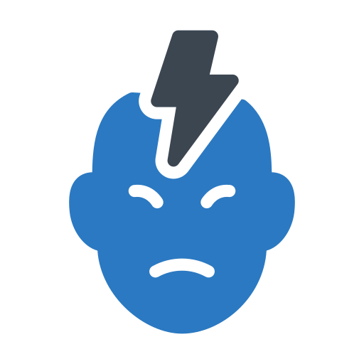 mal de tête Generic Blue Icône
