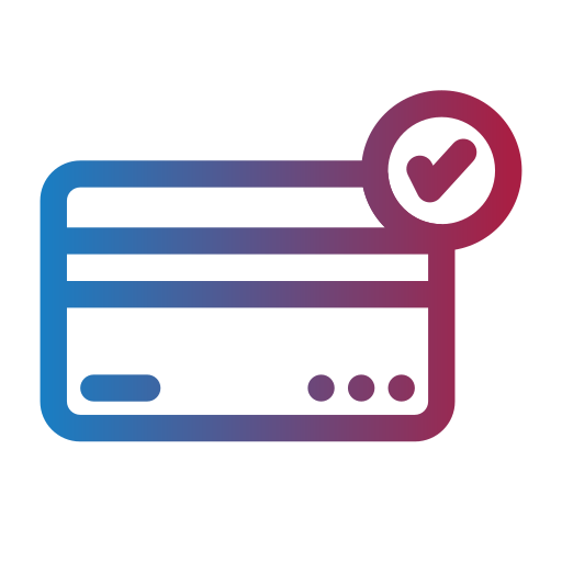 Payment check Generic Gradient icon