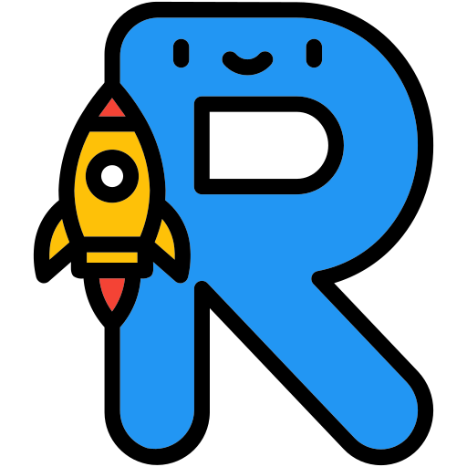 buchstabe r Generic Outline Color icon