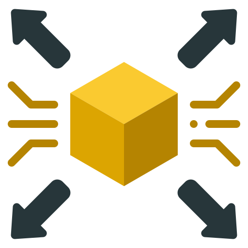 zdecentralizowany Generic Flat ikona