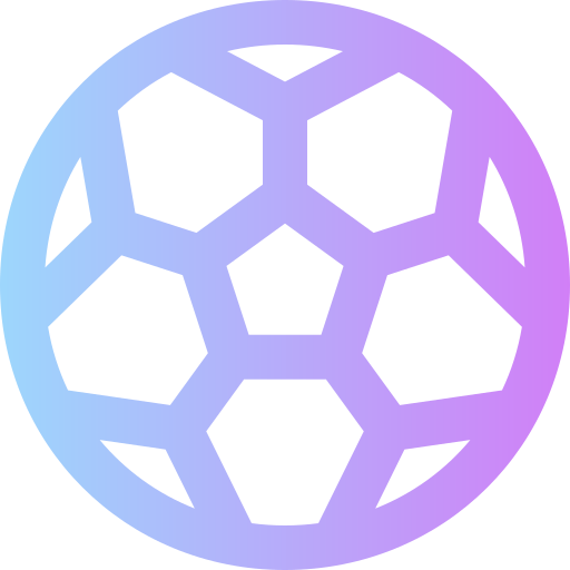 voetbal Super Basic Rounded Gradient icoon