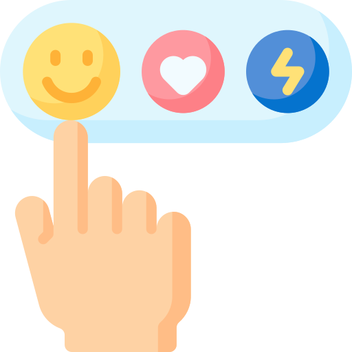 Facebook reactions Special Flat icon