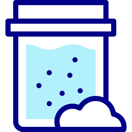 cocaïne Detailed Mixed Lineal color icoon