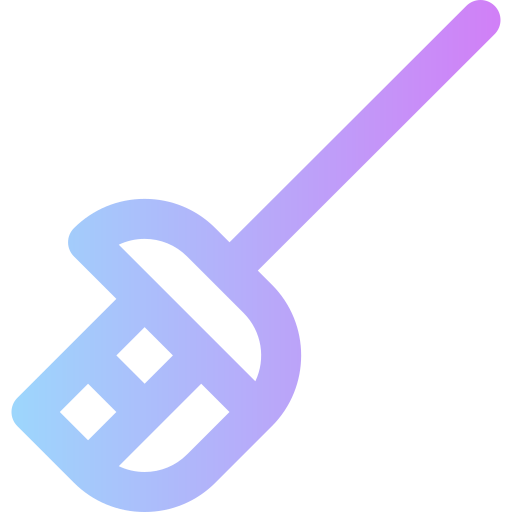 Fencing Super Basic Rounded Gradient icon