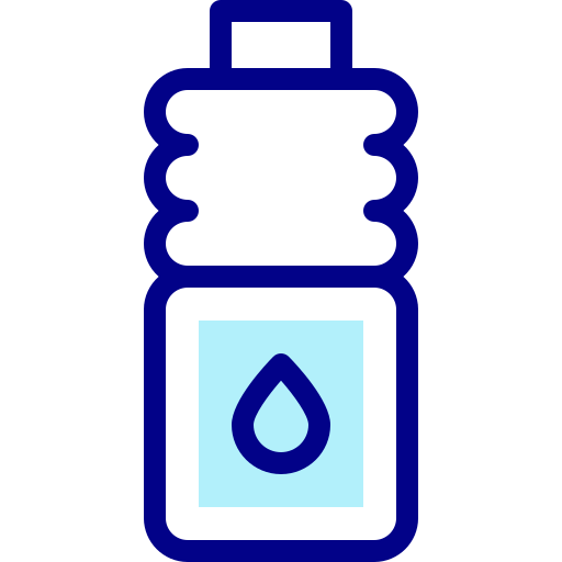 garrafa de agua Detailed Mixed Lineal color Ícone