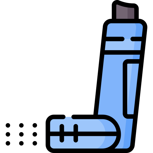 asthma Special Lineal color icon