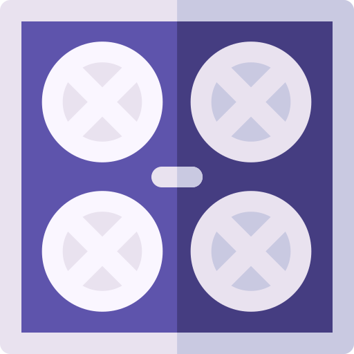 wentylator Basic Rounded Flat ikona