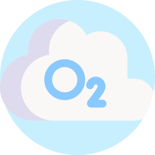 o2 Detailed Flat Circular Flat icon