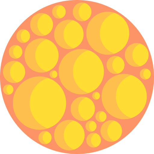 dichte Detailed Flat Circular Flat icon