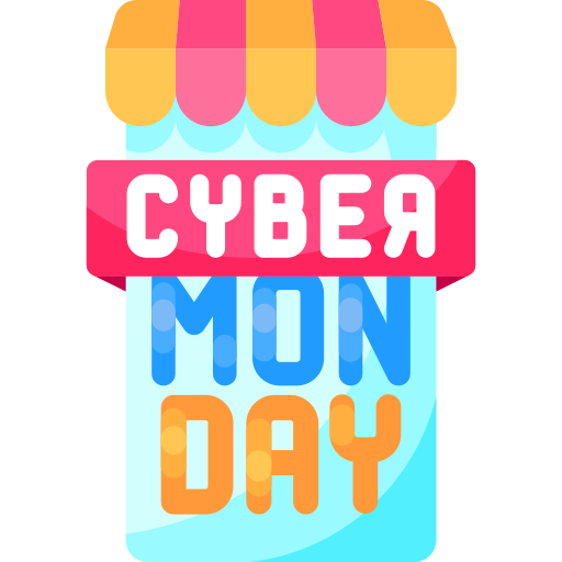 Cyber monday Special Shine Flat icon