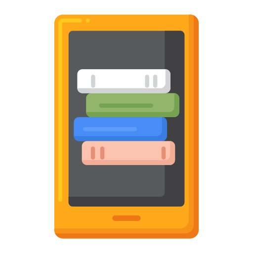 e-boeken Flaticons Flat icoon