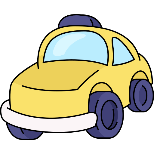 taxi Generic Thin Outline Color icono