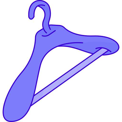 kleiderbügel Generic Outline Color icon