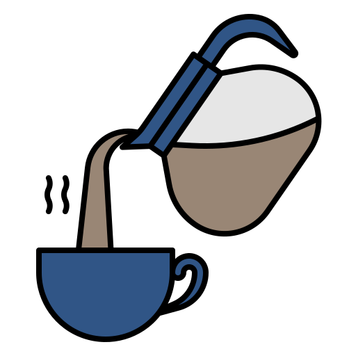 cafetera Generic Outline Color icono